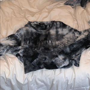 cropped marble long sleeve